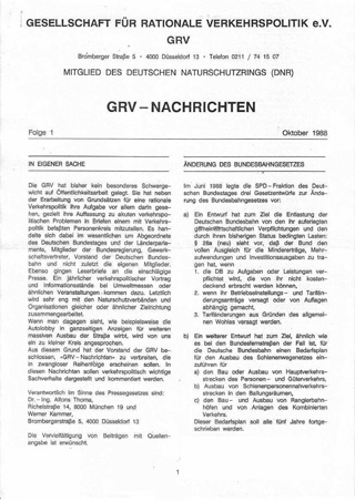 Titelblatt GRVN 1